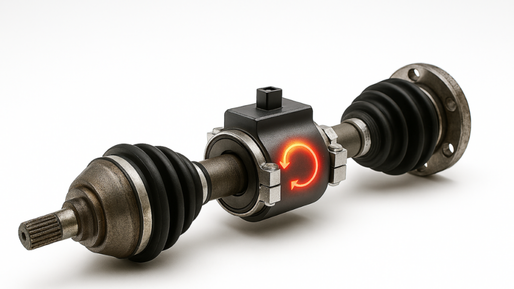 Load sensor for automotive testing