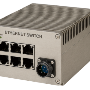 Onboard Ethernet switch for flight test instrumentation