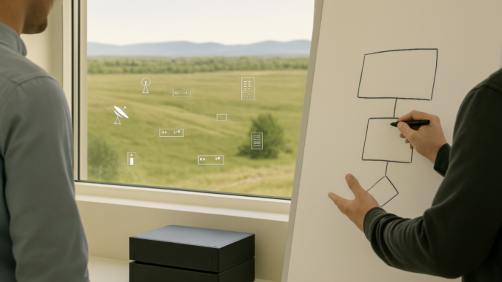 Custom command and control system for test ranges