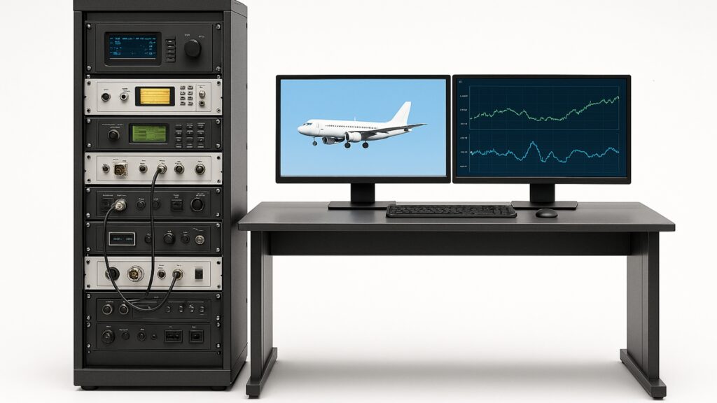 Turnkey avionics test bench use case