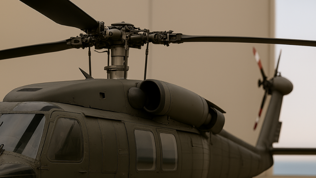 Helicopter rotor MRO use case