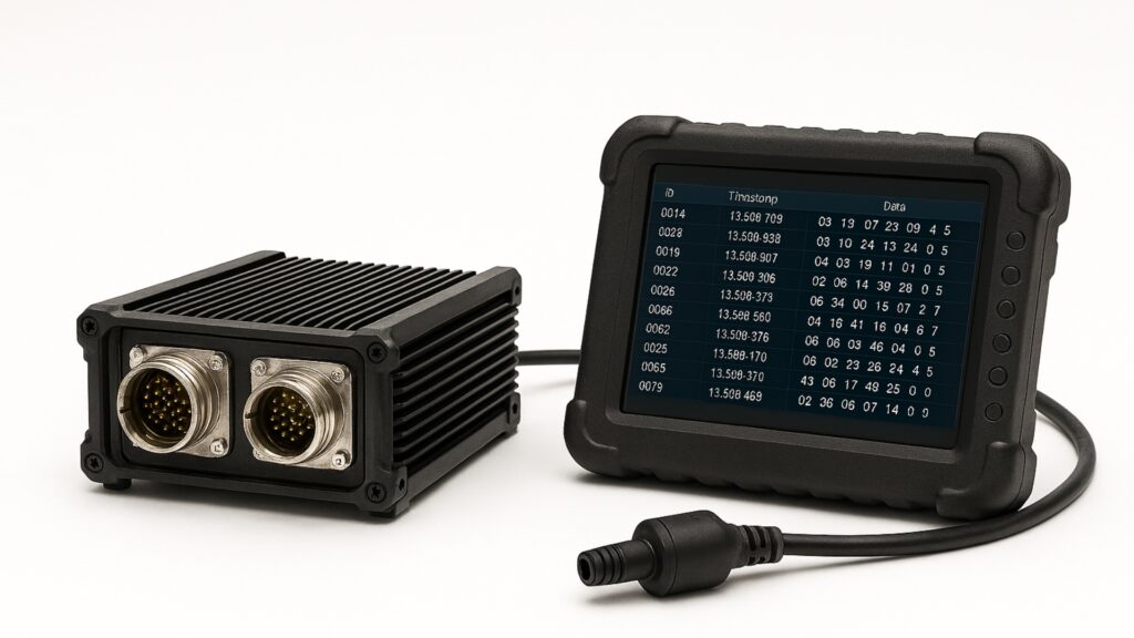 Portable CAN bus test equipment use case