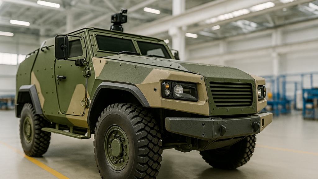 Land vehicle testing use case
