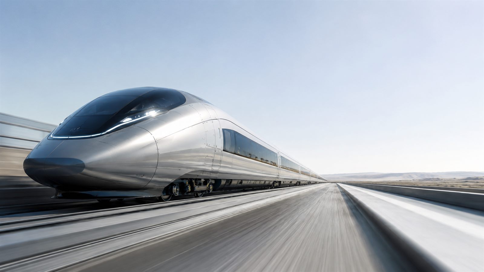 Train representing rolling stock testing, rotating telemetry and rail instrumentation